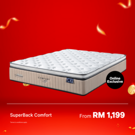 [Online Exclusive] Orthorest SuperBack Comfort Mattress